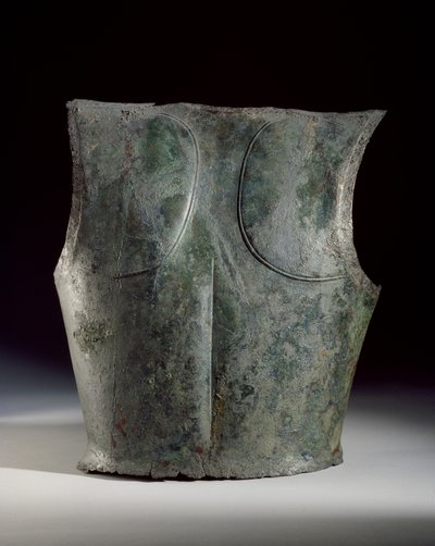 Backplate of a cuirass, found in the Dalboki Tomb by Thracian